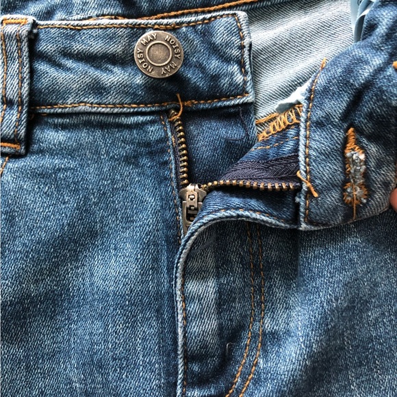 Noisy May High Rise Cropped Flare Jeans - Picture 12 of 14